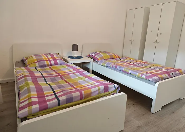 Lejlighed Work And Iam 90 Qm 3 Schlafzimmer 7 Betten Mit Balkon Und Kraftraum